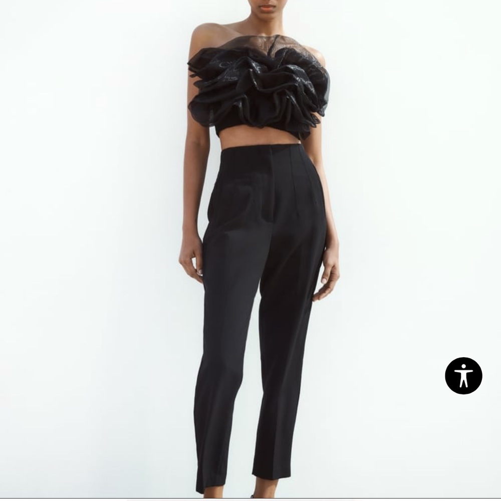 Zara High waisted pants (XS)